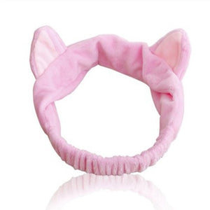 Soft Bow Headband For Women Letters "OMG"