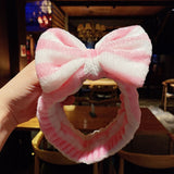 Soft Bow Headband For Women Letters "OMG"