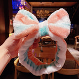 Soft Bow Headband For Women Letters "OMG"