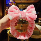 Soft Bow Headband For Women Letters "OMG"